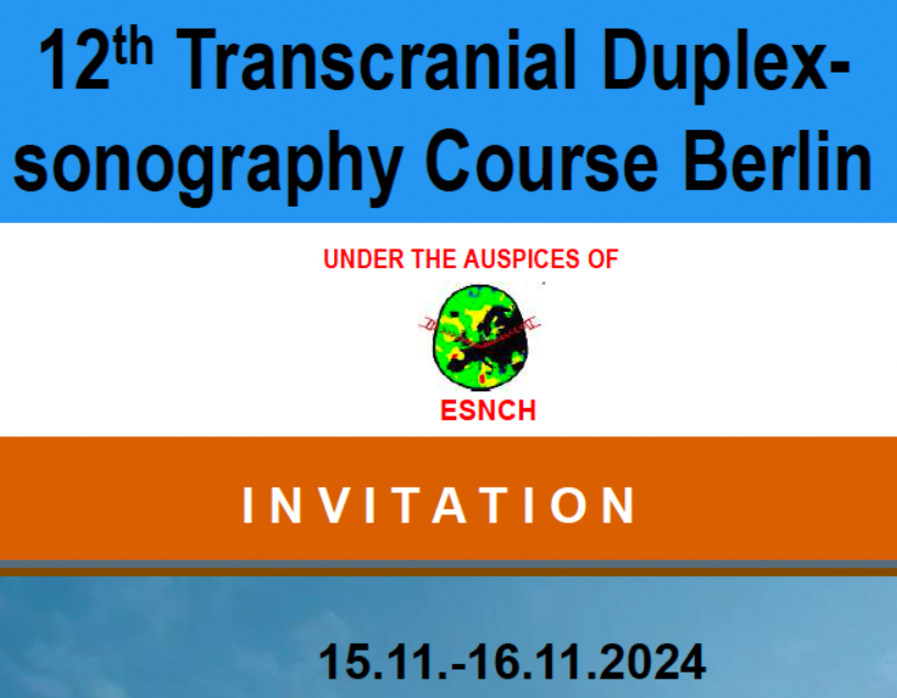 12th Transcranial Duplexsonography